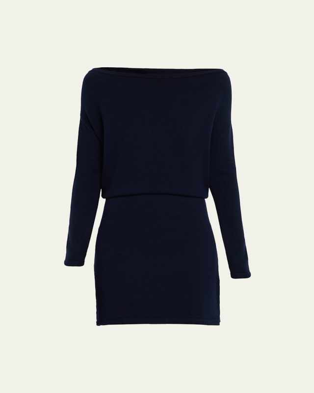 Chance Off-Shoulder Wool Sweater Dress